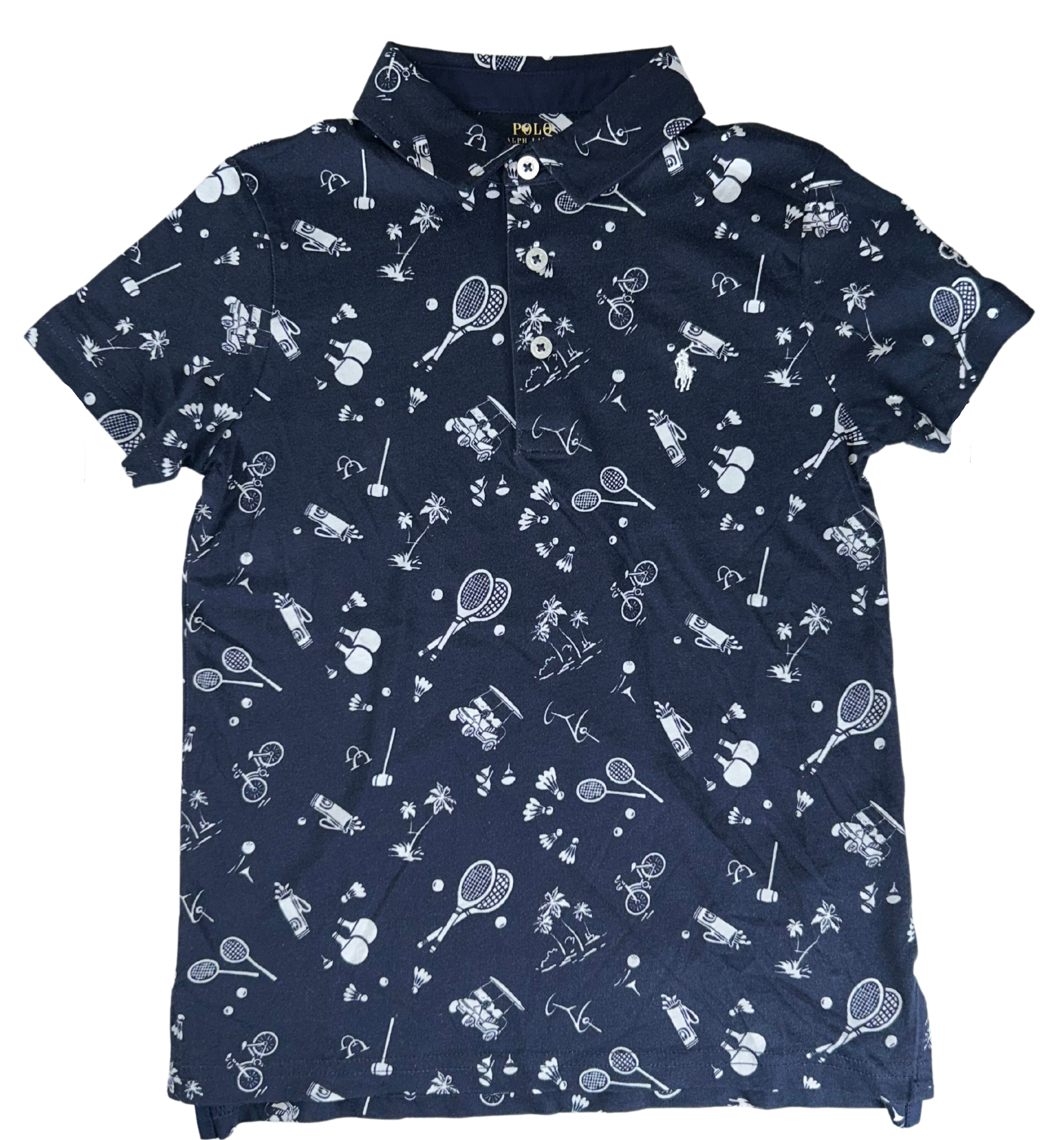 Youth Ralph Lauren Navy Polo