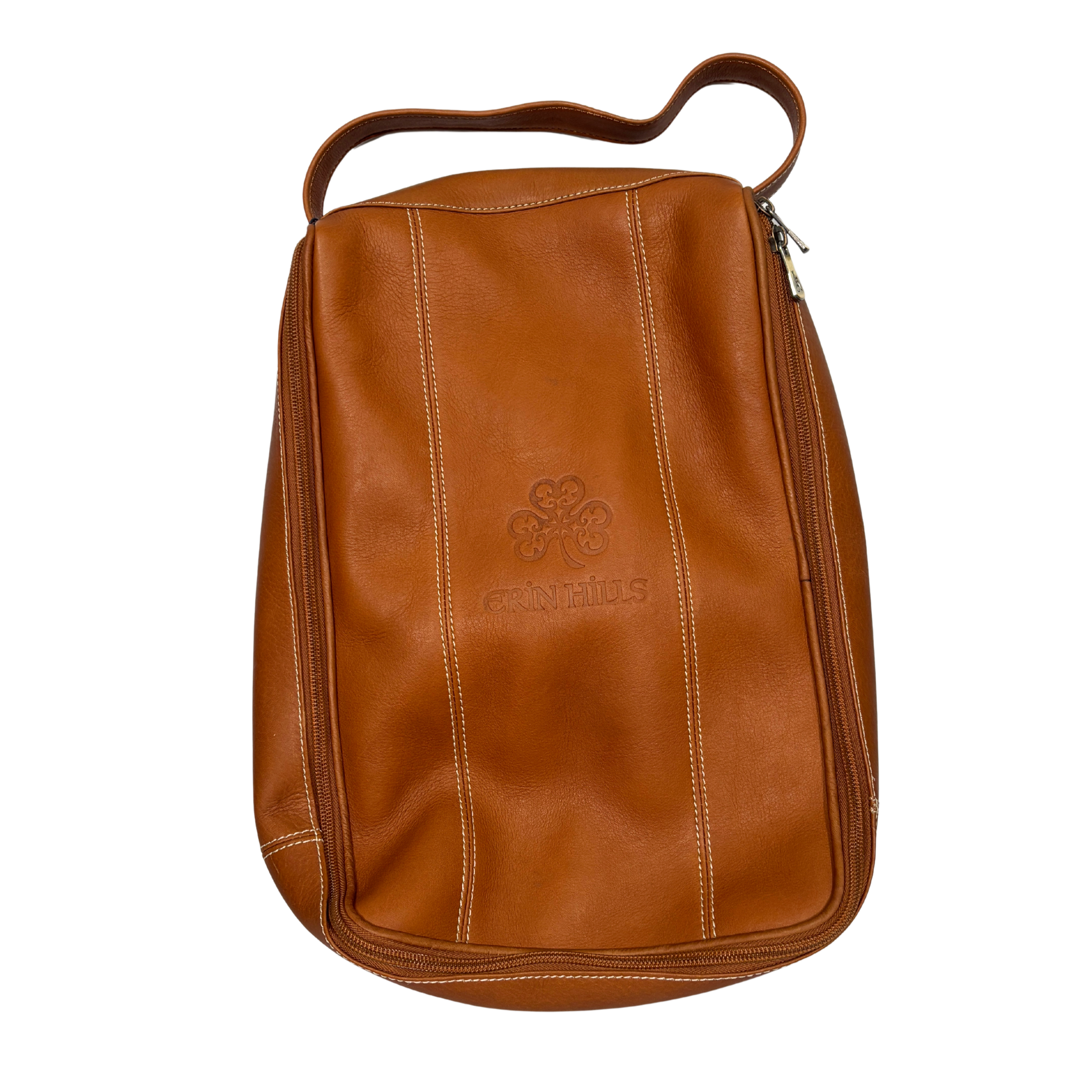 Links & Kings Leather Shoe Bag