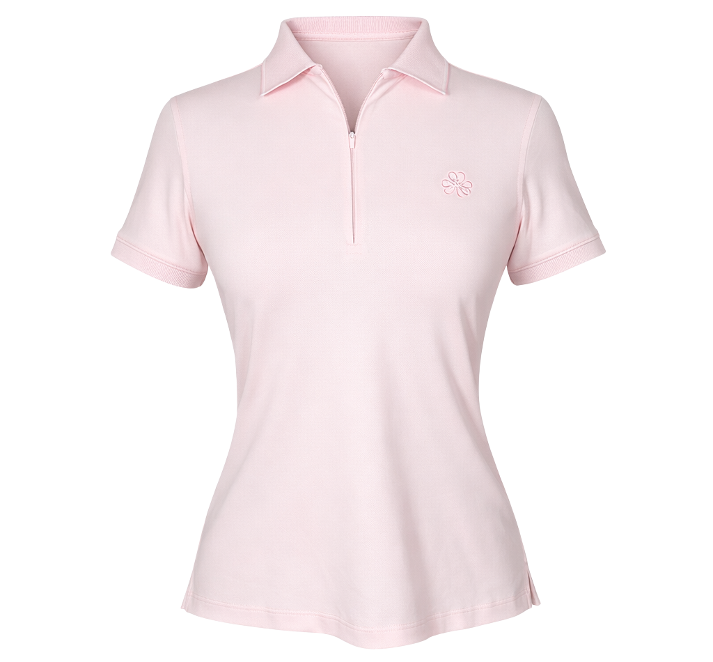 Ladies Peter Millar Baby Pink Polo