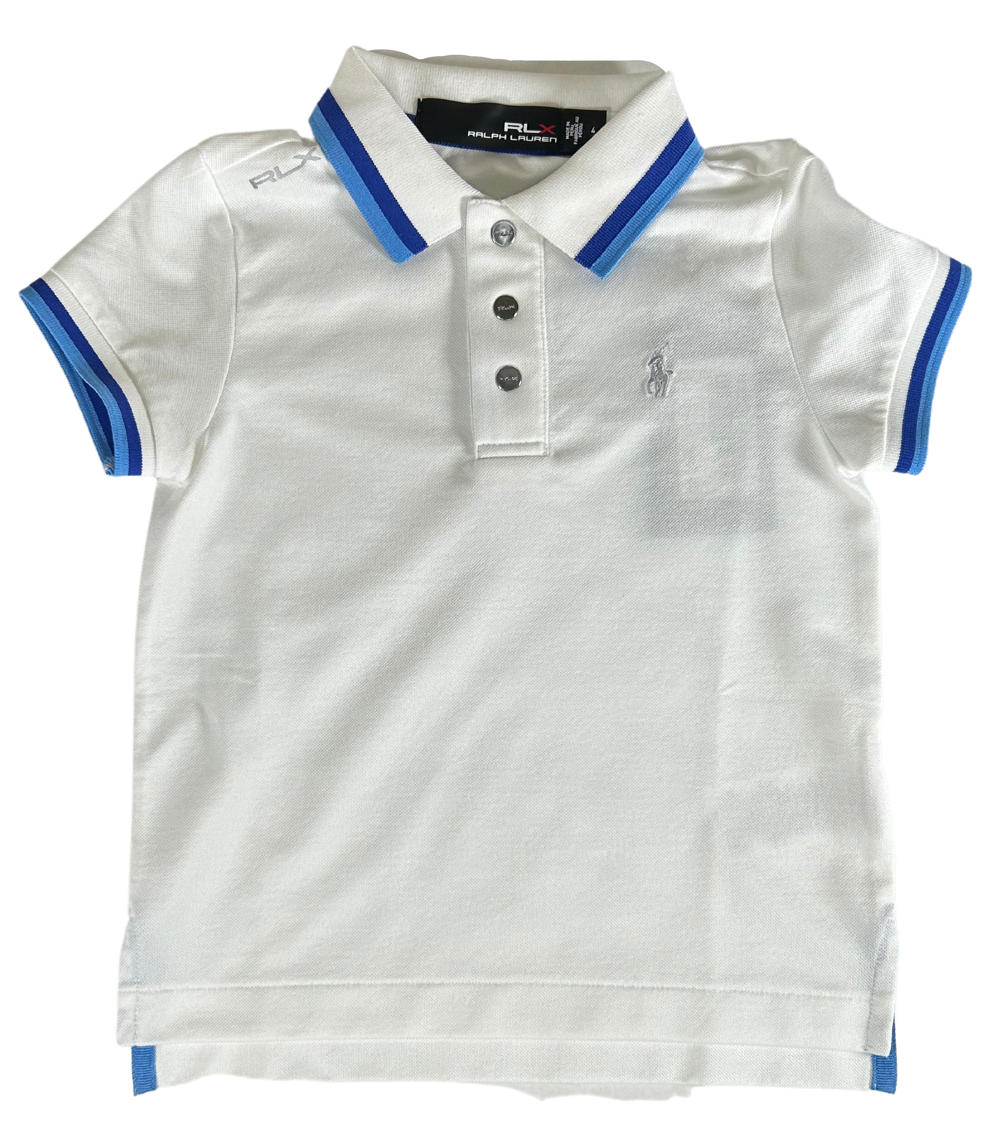 Youth RLX White polo