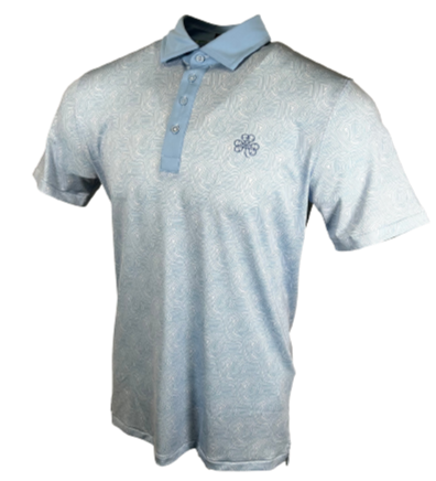 G Fore Abstract Spiral Polo
