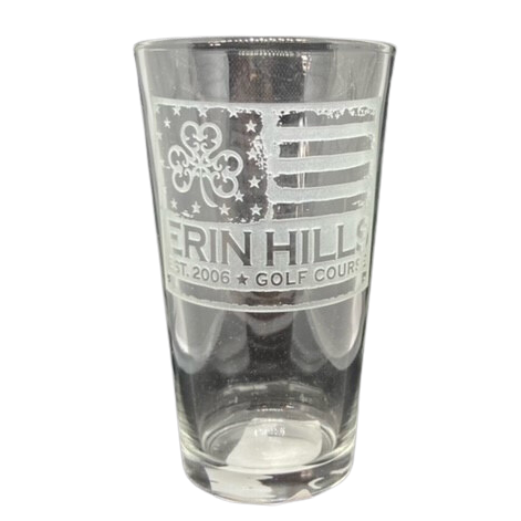 American flag Pint Glass