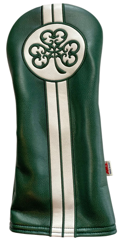 Stripe Driver Headcover - Hunter Green